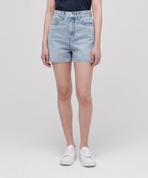 MUSINSA STANDARD WOMAN（ムシンサスタンダードウーマン）の「WOMENS BASIC DENIM SHORTS [LIGHT INDIGO]（デニムパンツ・レディース）」