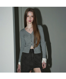 AVANDRESS（アバンドレス ）の「Tours V-neck Button Knit Cardigan - 6COL（カーディガン/ボレロ）」