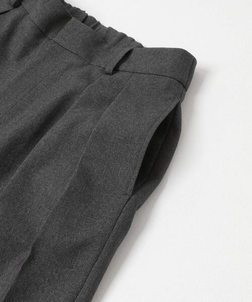 URBAN RESEARCH（アーバンリサーチ）の「『3サイズ展開』 ウールライクツータックワイドパンツ（その他パンツ・レディース・オフホワイト/チャコールグレー・36/38/40）」の12枚目の写真