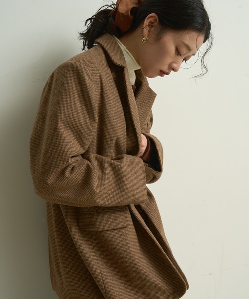 Houndstooth Classic Tailored Jacket / ハウンドトゥース・クラシック