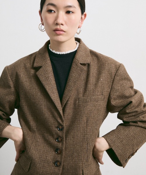 Houndstooth Classic Tailored Jacket / ハウンドトゥース・クラシック