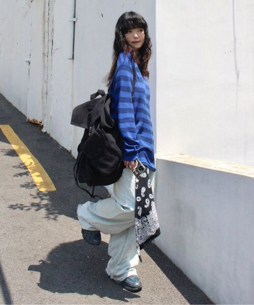 TOFFEE（トフィー）の「オーバーフラップバックルバックパック (ブラック)（バックパック/リュック・レディース・その他・ONE SIZE）」の15枚目の写真