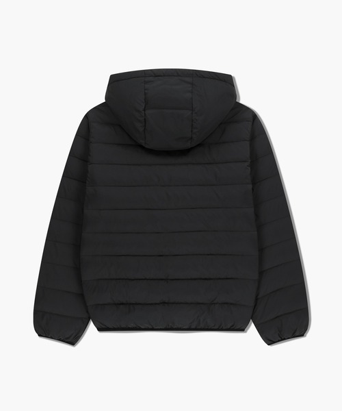 MARITHE + FRANCOIS GIRBAUD(マリテフランソワジルボー)の「CLASSIC LOGO HOODED LIGHT DOWN JACKET(ダウンジャケット/コート・レディース・Black/アイボリー・SMALL/MEDIUM/LARGE)」の9枚目の写真