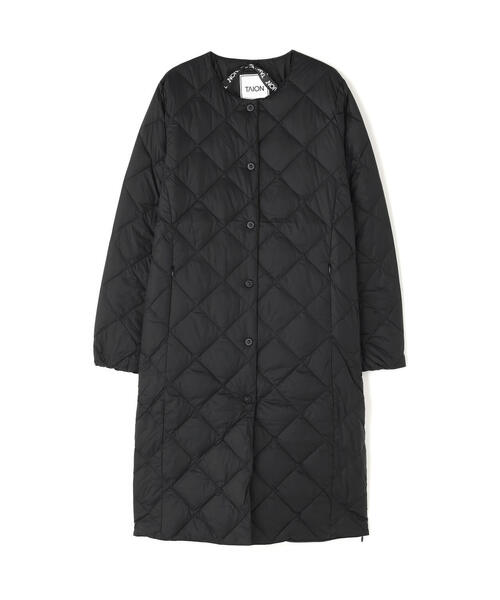 TAION(タイオン)の「TAION/タイオン/Single Sity Crew Neck Long Down Coat(ダウンジャケット/コート・レディース・ホワイト系2/ブラック/ライトグレー・S/M/L)」の18枚目の写真