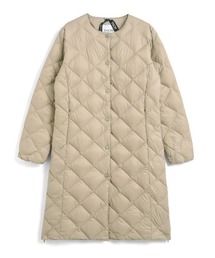 TAION（タイオン）の「TAION/タイオン/Single Sity Crew Neck Long Down Coat（ダウンジャケット/コート）」