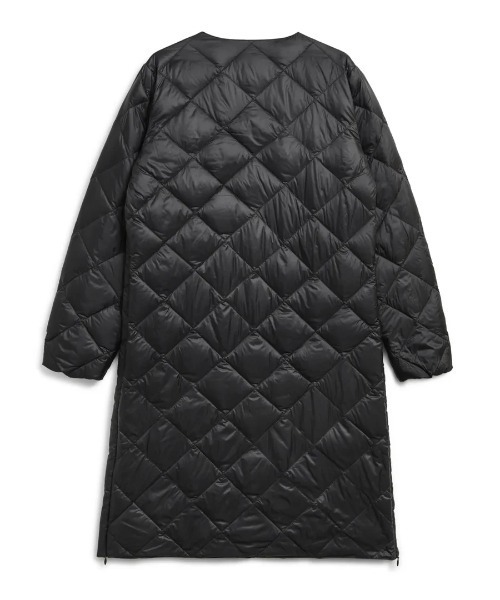 TAION(タイオン)の「TAION/タイオン/Single Sity Crew Neck Long Down Coat(ダウンジャケット/コート・レディース・ホワイト系2/ブラック/ライトグレー・S/M/L)」の7枚目の写真