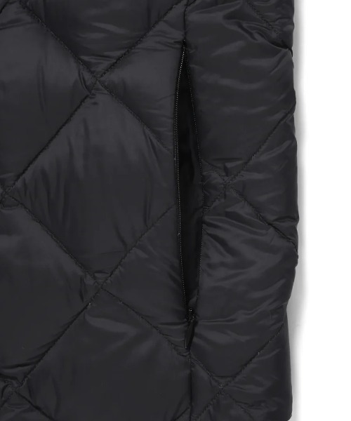 TAION(タイオン)の「TAION/タイオン/Single Sity Crew Neck Long Down Coat(ダウンジャケット/コート・レディース・ホワイト系2/ブラック/ライトグレー・S/M/L)」の9枚目の写真