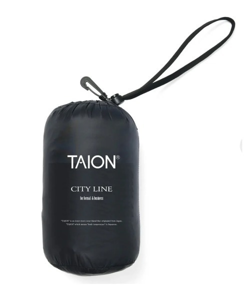 TAION(タイオン)の「TAION/タイオン/Single Sity Crew Neck Long Down Coat(ダウンジャケット/コート・レディース・ホワイト系2/ブラック/ライトグレー・S/M/L)」の15枚目の写真