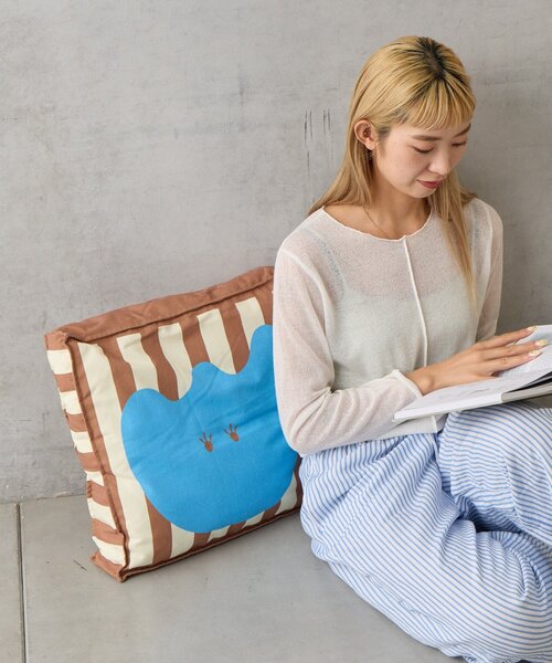 BIRTHDAY BAR（バースデイバー）の「シートクッション（クッション/クッションカバー・レディース・オレンジ/ブルー系その他・0）」の3枚目の写真