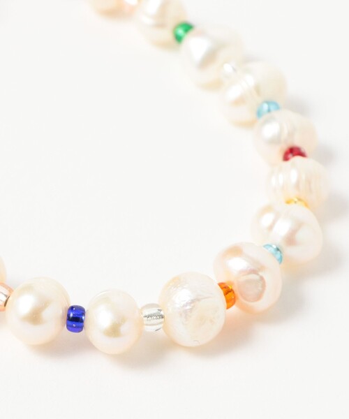 ROSETTA PRAYER(ロゼッタプレア)の「ROSETTA PRAYER / PEARL BEADS BRACELET(ブレスレット・レディース・ブラック/その他・ONE SIZE)」の6枚目の写真