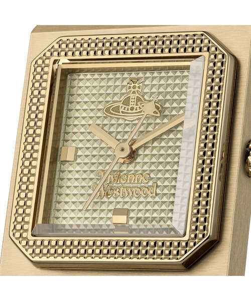Vivienne Westwood（ヴィヴィアンウエストウッド）の「「Vivienne Westwood/ヴィヴィアン・ウエストウッド」ブランズウィック - レディース ライトオリーブ ダイヤル & ゴールド ブレスレット（アナログ腕時計・レディース・ゴールド・FREE）」の3枚目の写真