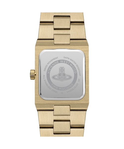 Vivienne Westwood（ヴィヴィアンウエストウッド）の「「Vivienne Westwood/ヴィヴィアン・ウエストウッド」ブランズウィック - レディース ライトオリーブ ダイヤル & ゴールド ブレスレット（アナログ腕時計・レディース・ゴールド・FREE）」の7枚目の写真