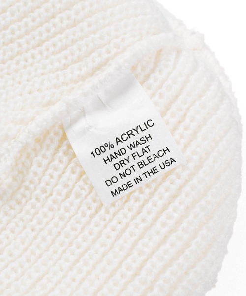 BRONER（ブローナー）の「【PH3】【BRONER/ブローナー】Value Knit Cuff Cap 61-10V（ニットキャップ/ビーニー・メンズ・ホワイト/アーミー/ロイヤルブルー・FREE）」の10枚目の写真
