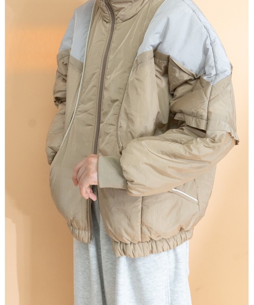 ジャケット・アウター Nasngwam BALO JK セール】Switched puffer JK（ナイロンジャケット）｜MIDVEIN（ミッド