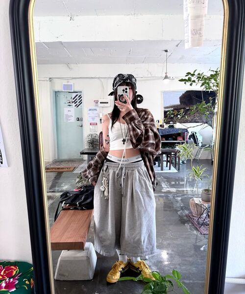 MASSNOUN（マスノウン）の「バミューダワンタックバルーンワイドショートパンツ MSFSP003-BK（その他パンツ・メンズ・その他・LARGE/MEDIUM）」の6枚目の写真