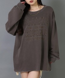 ANAP | ピグメント 刺繍 スウェット プルオーバー(スウェット)