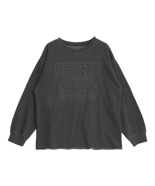 ANAP（アナップ）の「ピグメント 刺繍 スウェット プルオーバー（スウェット・レディース・ダークアッシュ/ブラウン/ライトグレー・F）」の17枚目の写真