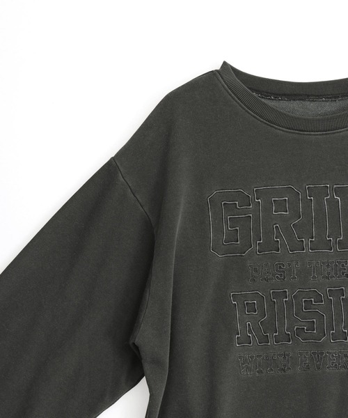 ANAP（アナップ）の「ピグメント 刺繍 スウェット プルオーバー（スウェット・レディース・ダークアッシュ/ブラウン/ライトグレー・F）」の22枚目の写真