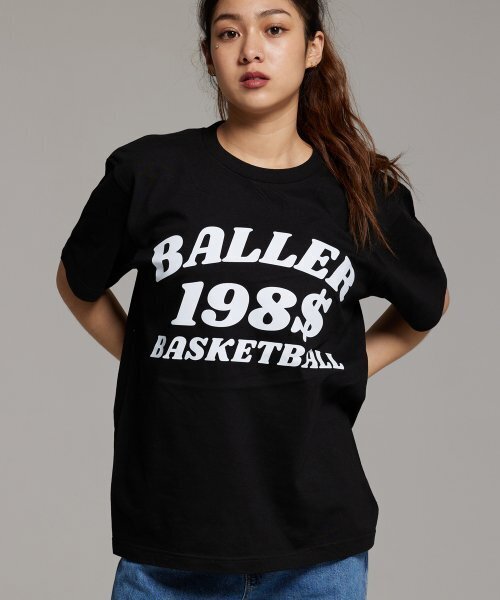 CREAM SODA LAB(クリームソーダラボ)の「ボーラーアクロゴ半袖Tシャツブラック(Tシャツ/カットソー・メンズ・その他・MEDIUM/LARGE/X-LARGE/XX-LARGE)」の1枚目の写真
