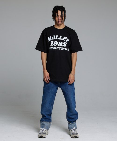 CREAM SODA LAB(クリームソーダラボ)の「ボーラーアクロゴ半袖Tシャツブラック(Tシャツ/カットソー・メンズ・その他・MEDIUM/LARGE/X-LARGE/XX-LARGE)」の7枚目の写真