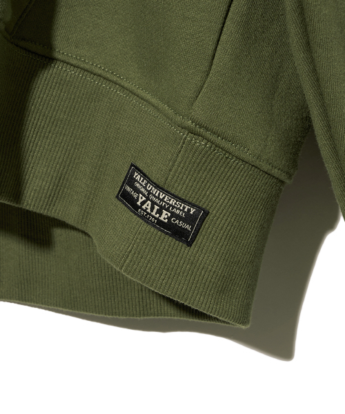 YALE(イェール)の「コネチカットブルドッグス フードパーカー_カーキ(パーカー・レディース・その他・SMALL/MEDIUM/LARGE/X-LARGE)」の7枚目の写真