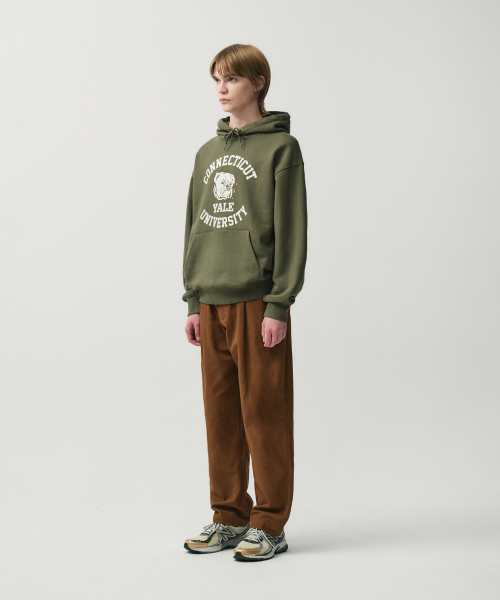 YALE(イェール)の「コネチカットブルドッグス フードパーカー_カーキ(パーカー・レディース・その他・SMALL/MEDIUM/LARGE/X-LARGE)」の11枚目の写真