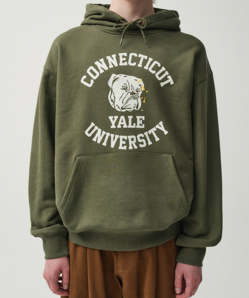 YALE(イェール)の「コネチカットブルドッグス フードパーカー_カーキ(パーカー・レディース・その他・SMALL/MEDIUM/LARGE/X-LARGE)」の12枚目の写真