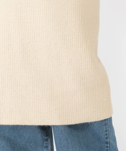 studio CLIP（スタディオクリップ）の「5ゲージニットキャミワンピース（ワンピース・レディース・チャコール/オフホワイト・FREE）」の16枚目の写真