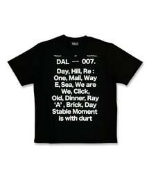 DURT（ ）の「OUR DAILY HALF SLEEVE TEE (BLACK)（Tシャツ/カットソー）」