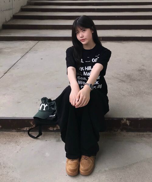 DURTの「OUR DAILY HALF SLEEVE TEE (BLACK)（Tシャツ/カットソー・レディース・その他・SMALL/MEDIUM/LARGE/X-LARGE）」の10枚目の写真
