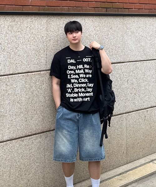DURTの「OUR DAILY HALF SLEEVE TEE (BLACK)（Tシャツ/カットソー・レディース・その他・SMALL/MEDIUM/LARGE/X-LARGE）」の8枚目の写真
