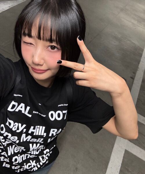 DURTの「OUR DAILY HALF SLEEVE TEE (BLACK)（Tシャツ/カットソー・レディース・その他・SMALL/MEDIUM/LARGE/X-LARGE）」の6枚目の写真