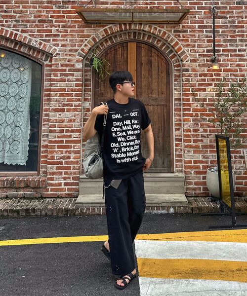 DURTの「OUR DAILY HALF SLEEVE TEE (BLACK)（Tシャツ/カットソー・レディース・その他・SMALL/MEDIUM/LARGE/X-LARGE）」の2枚目の写真