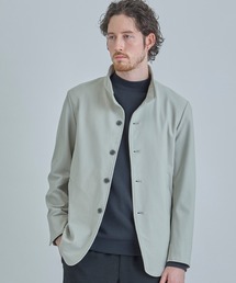 MEN'S BIGI（メンズビギ）の「シャンブレー調ハイテンショントリコット スタンドカラーブルゾン<ストレッチ><接触冷感 速乾 UVカット>（ブルゾン）」
