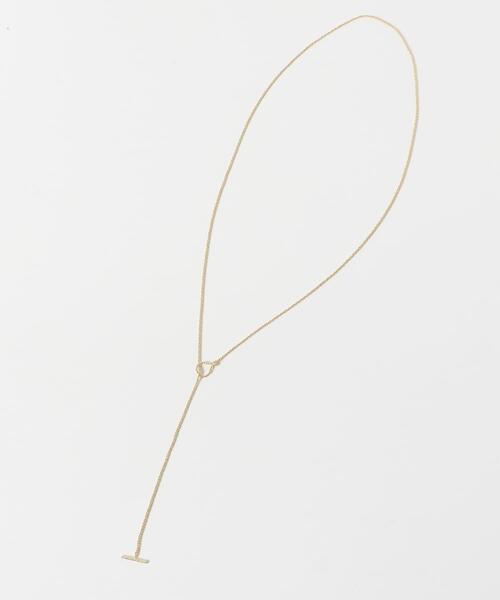 URBAN RESEARCH DOORS（アーバンリサーチドアーズ）の「ワンチェーンYネックレス（ネックレス・レディース・ゴールド/シルバー・ONE）」の3枚目の写真