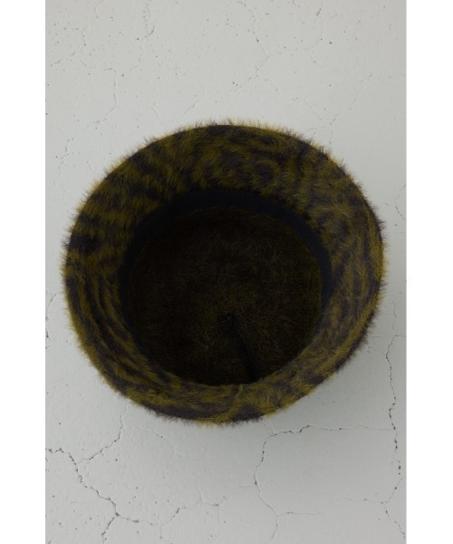 AZUL by moussy(アズールバイマウジー)の「ゼブラ柄シャギーバケハ(ハット・メンズ・ブラック系その他/グリーン系その他2・FREE)」の17枚目の写真