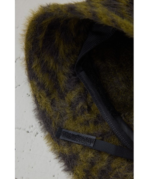 AZUL by moussy(アズールバイマウジー)の「ゼブラ柄シャギーバケハ(ハット・メンズ・ブラック系その他/グリーン系その他2・FREE)」の18枚目の写真