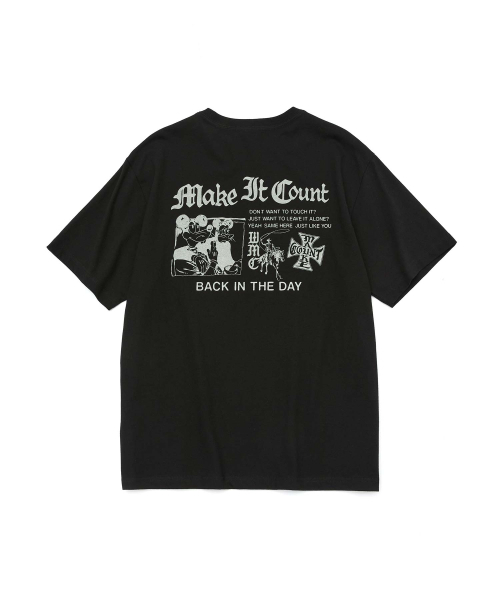 WMC(ダブリューエムシー)の「マウスフレンズTシャツ_BLACK(Tシャツ/カットソー・レディース・ブラック・MEDIUM/LARGE/X-LARGE)」の2枚目の写真