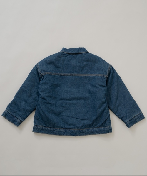 and D. petit main(アンドディープティマイン)の「キルトデニムジャケット【セットアップ可】(ブルゾン・キッズ・グレー/ブルー・120cm/110cm/130cm/140cm/100cm)」の20枚目の写真
