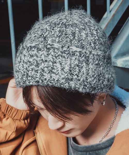 improves(インプローブス)の「ミックス ニット キャップ(ニットキャップ/ビーニー・メンズ・ホワイト/ブラック/ブルー/グリーン・FREE)」の3枚目の写真