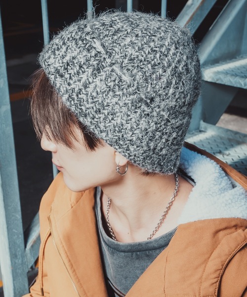 improves(インプローブス)の「ミックス ニット キャップ(ニットキャップ/ビーニー・メンズ・ホワイト/ブラック/ブルー/グリーン・FREE)」の5枚目の写真