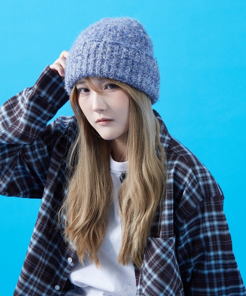 improves(インプローブス)の「ミックス ニット キャップ(ニットキャップ/ビーニー・メンズ・ホワイト/ブラック/ブルー/グリーン・FREE)」の10枚目の写真