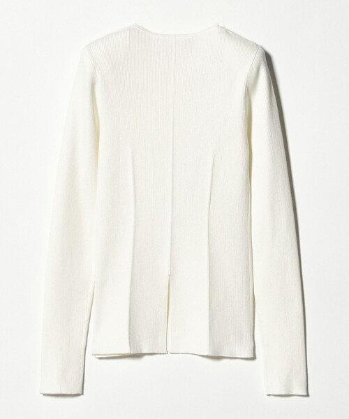 AEWEN MATOPH（イウエン マトフ）の「＜AEWEN MATOPH＞コットンカシミヤミックス ショルダーパッドニット（ニット/セーター・レディース・ライラック/ブラック/ホワイト・FREE）」の22枚目の写真