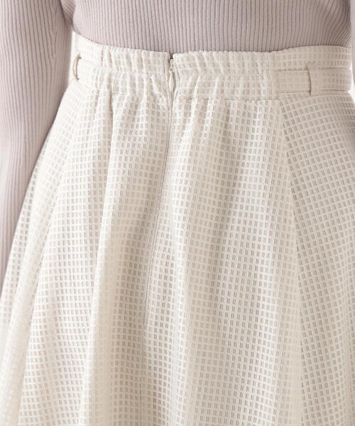 PROPORTION BODY DRESSING（プロポーションボディドレッシング）の「ビット付きシアーメッシュスカート / 1216120101（スカート・レディース・ホワイト系その他/ブルー・MEDIUM/P/S）」の18枚目の写真