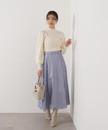 PROPORTION BODY DRESSING | ビット付きシアーメッシュスカート / 1216120101(スカート)