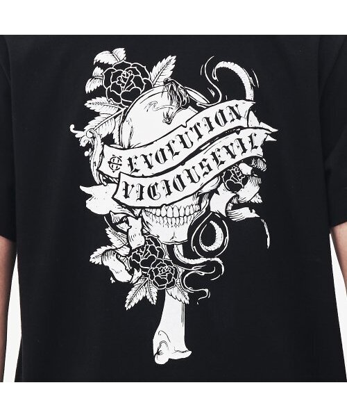 EIGHTVOLUME(エイトボリューム)の「EV ビシャス エブル ブラック Tシャツ(Tシャツ/カットソー・メンズ・その他・LARGE/MEDIUM)」の4枚目の写真