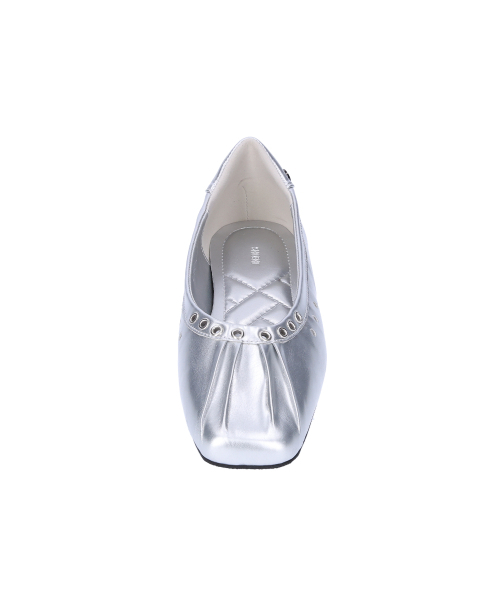 SHOEHI(シューハイ)の「ムアストラップフラット(2Colors)_F1121(バレエシューズ・レディース・ブラック/シルバー・22.5cm/23cm/23.5cm/24cm/24.5cm/25cm)」の15枚目の写真
