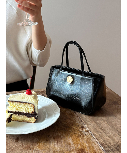 COTEDEMOI(コテドムア)の「Ecrin petit tote bag - Black(トートバッグ・レディース・その他・FREE)」の3枚目の写真
