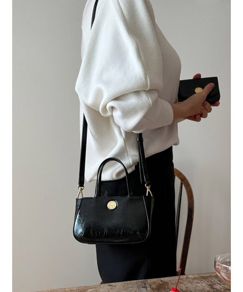 COTEDEMOI(コテドムア)の「Ecrin petit tote bag - Black(トートバッグ・レディース・その他・FREE)」の4枚目の写真