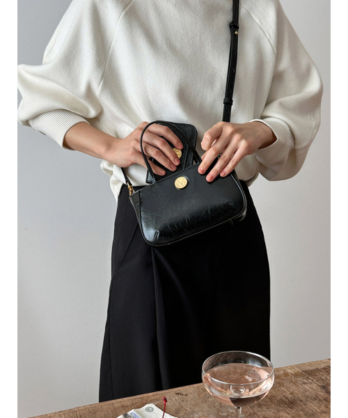 COTEDEMOI(コテドムア)の「Ecrin petit tote bag - Black(トートバッグ・レディース・その他・FREE)」の5枚目の写真